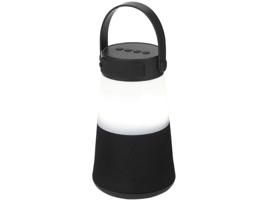 Светодиодная колонка Lantern с функцией Bluetooth®, черный фото 4
