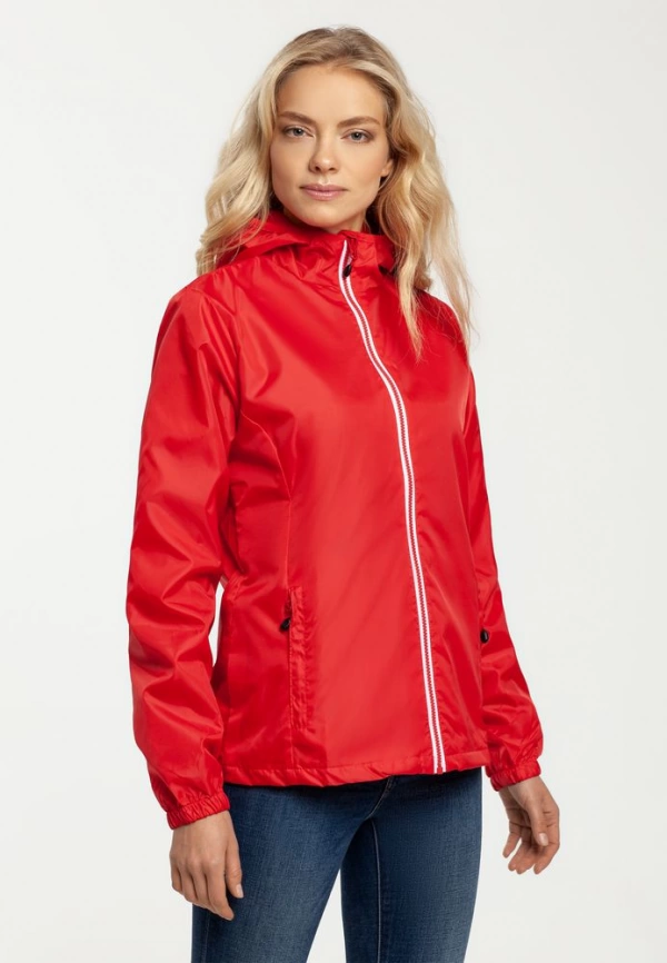 Ветровка женская Fastplant красная, размер XL фото 8