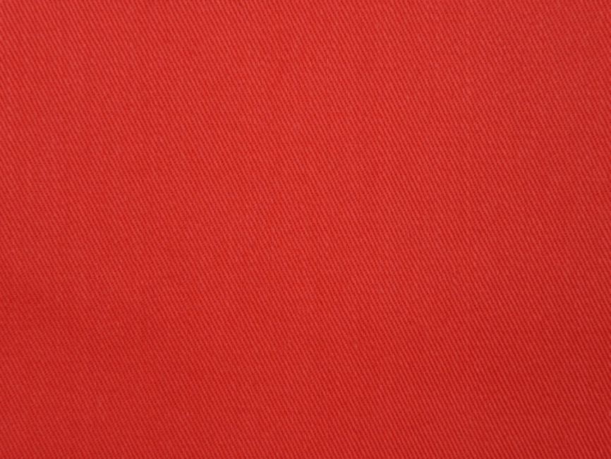 Хлопковый фартук 180gsm, красный фото 4