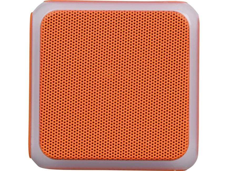 Портативная колонка Cube с подсветкой, оранжевый фото 4