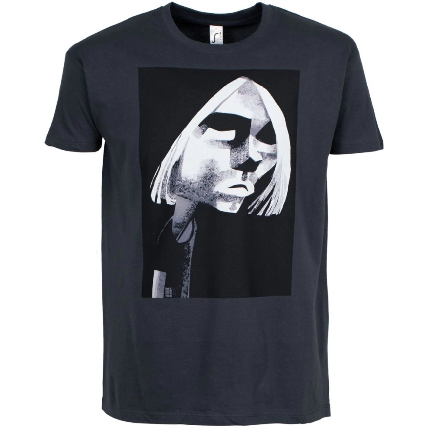 Футболка «Меламед. Kurt Cobain», темно-серая, размер XXL фото 1