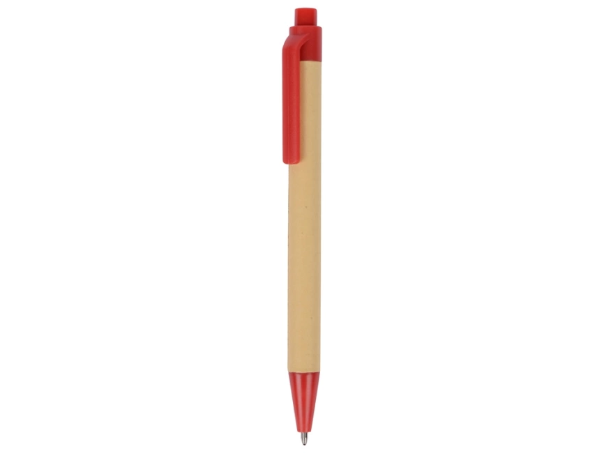 Набор канцелярский с блокнотом и ручкой Masai, красный фото 4