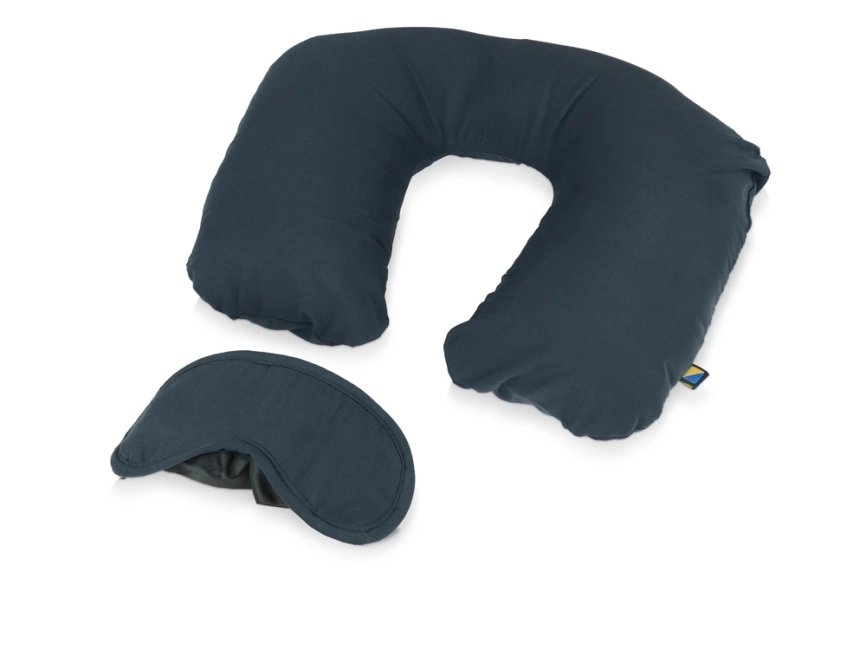 Набор дорожный Travel Blue Sleep Set, синий фото 1