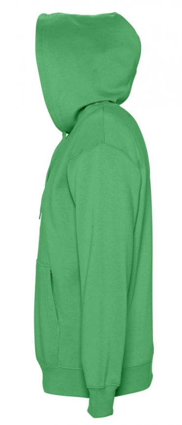 Толстовка с капюшоном Slam 320, ярко-зеленая, размер XS фото 3