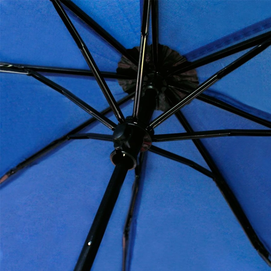 Зонт складной Сиэтл, синий фото 4