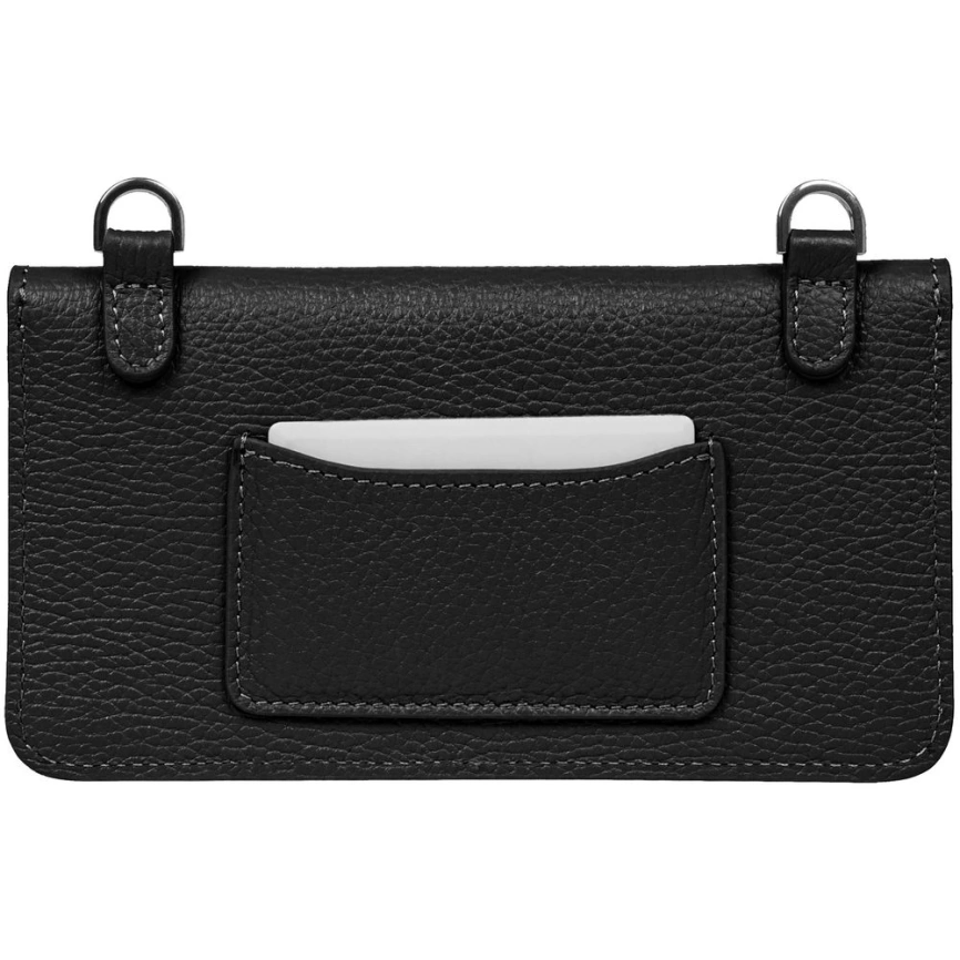 Сумка через плечо Busta, черная фото 5