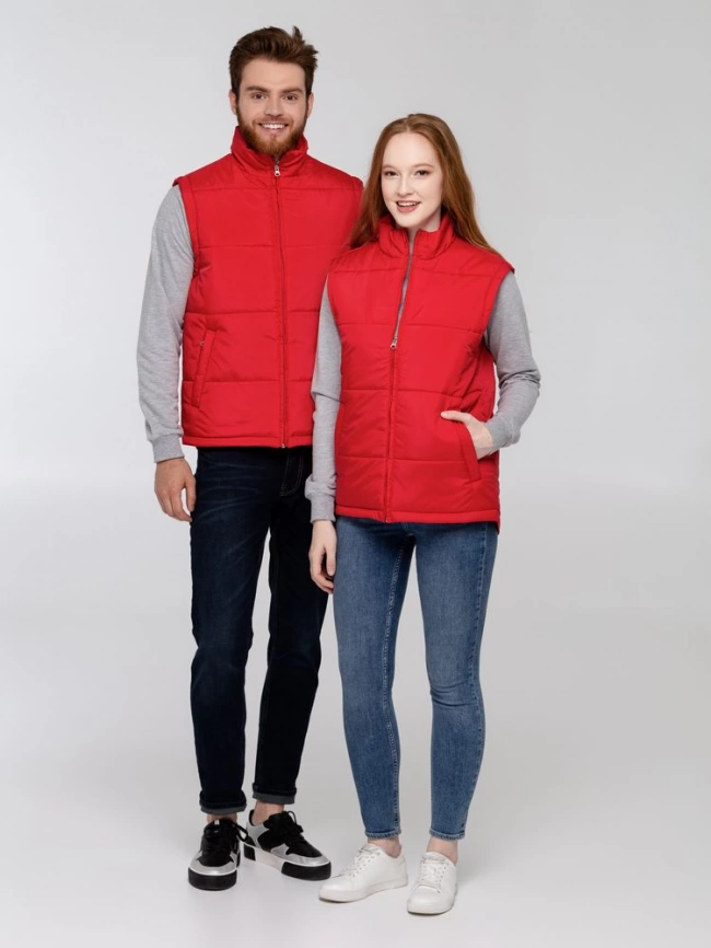 Жилет Unit Kama красный (алый), размер L фото 9