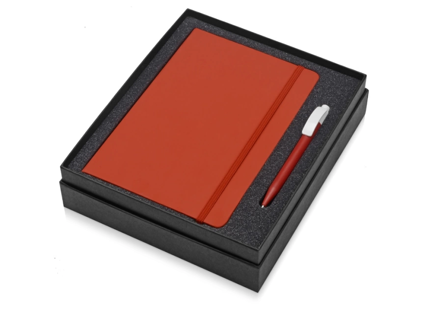 Подарочный набор Uma Vision с ручкой и блокнотом А5, красный фото 2