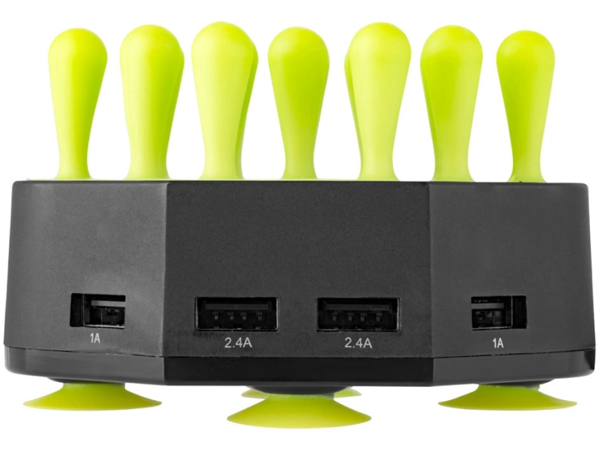 Зарядная станция Turf, черный/лайм фото 4