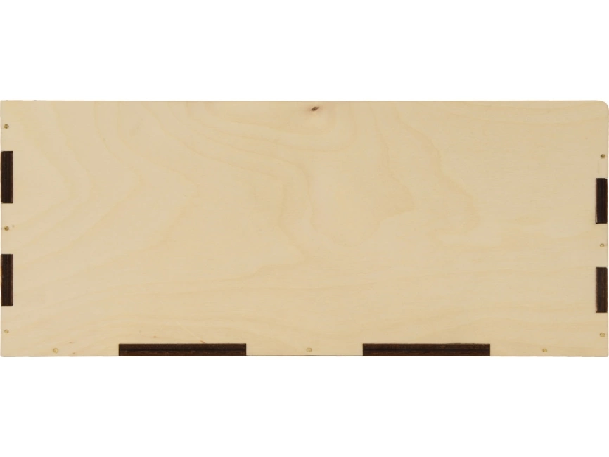 Деревянная подарочная коробка-пенал, размер L фото 7