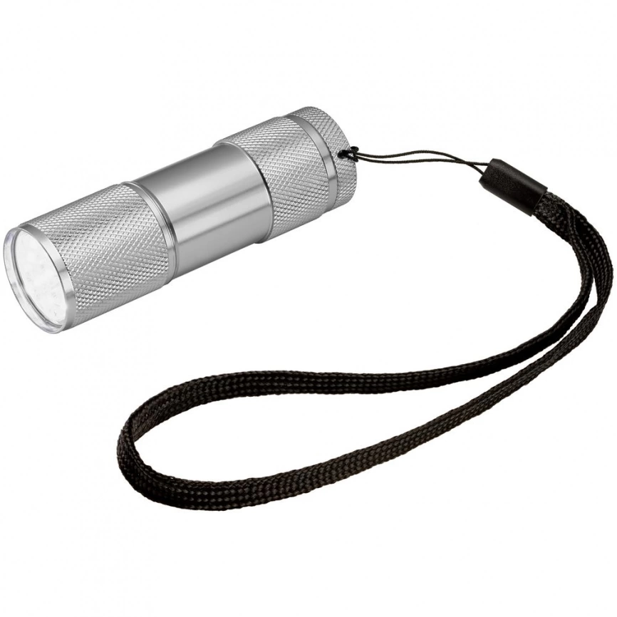 Фонарик Aurora, серебристый фото 1
