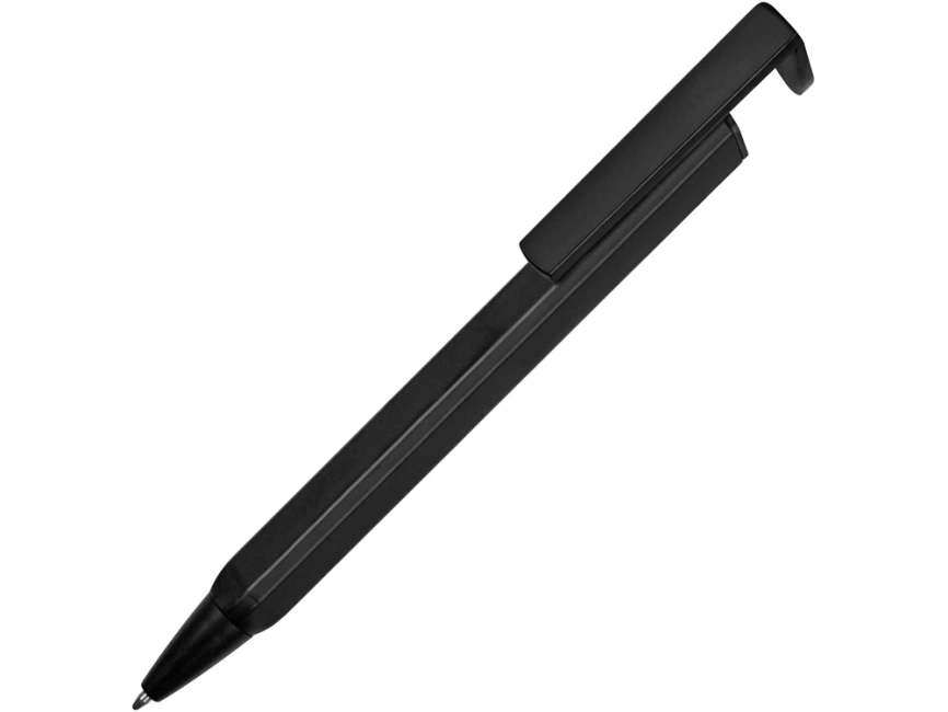 Подарочный набор Q-edge с флешкой, ручкой-подставкой и блокнотом А5, черный фото 3