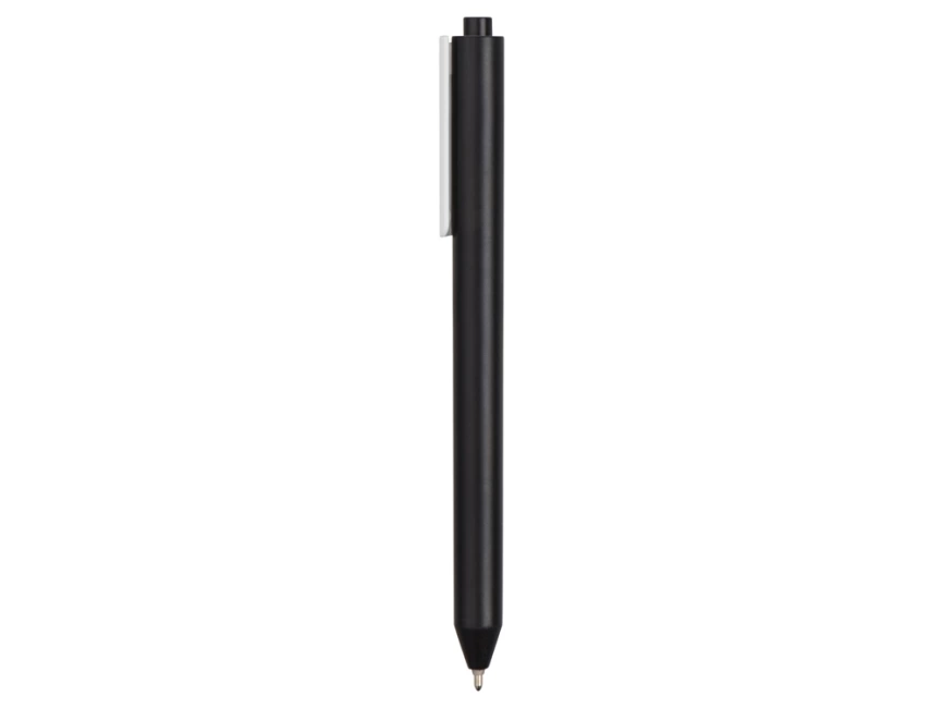 Ручка шариковая Pigra модель P03 PMM, черный/белый фото 3