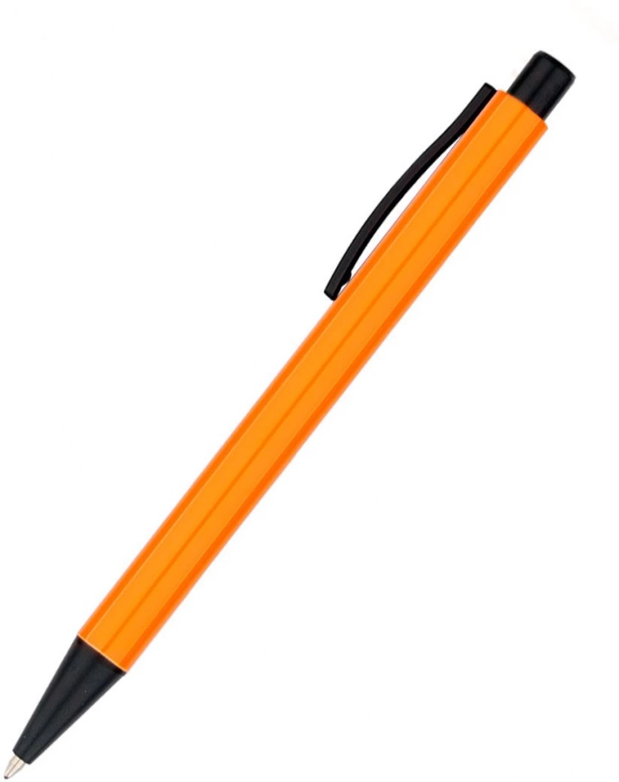 Ручка металлическая Deli, оранжевая фото 1