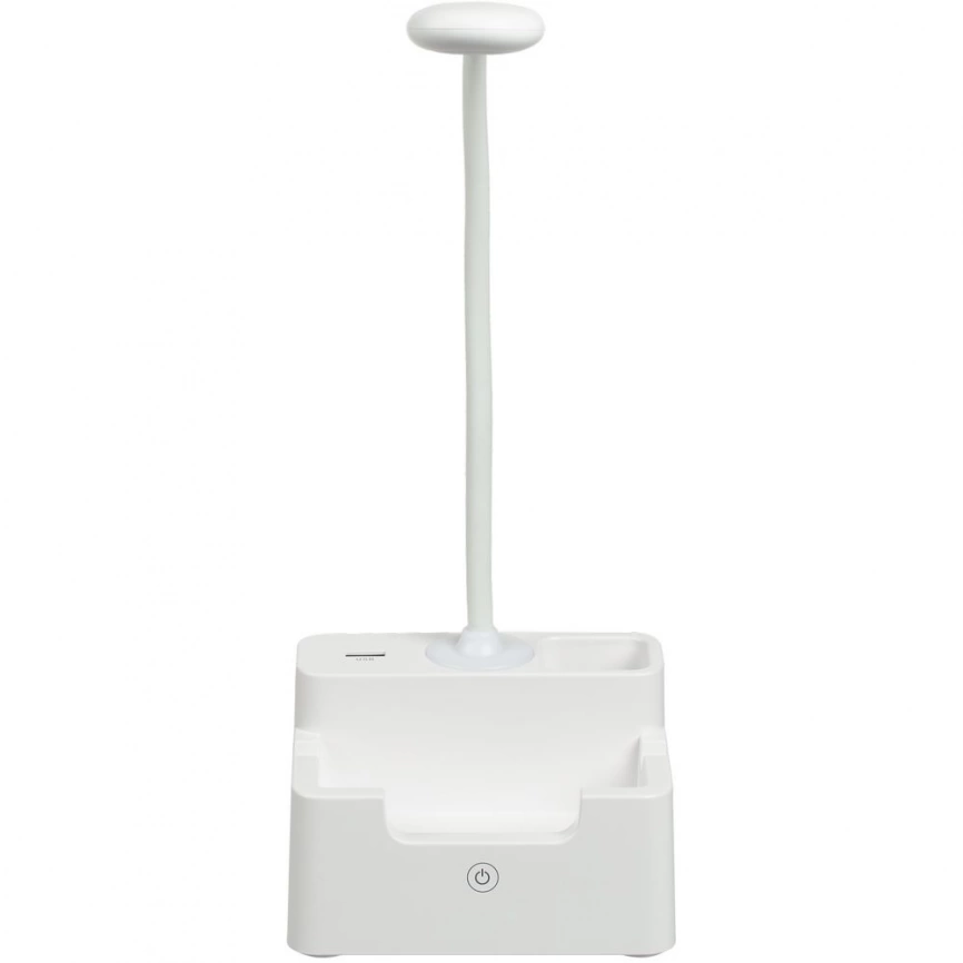 Настольная лампа с подставкой для ручек tidyFlex, белая фото 5