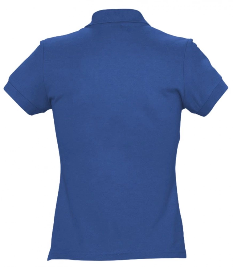 Рубашка поло женская Passion 170 ярко-синяя (royal), размер S фото 2