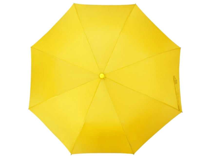 Зонт складной Tulsa, полуавтоматический, 2 сложения, с чехлом, желтый фото 5