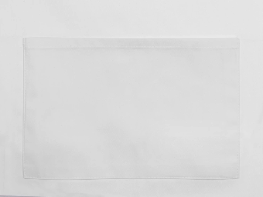 Хлопковый фартук 180gsm, белый фото 2