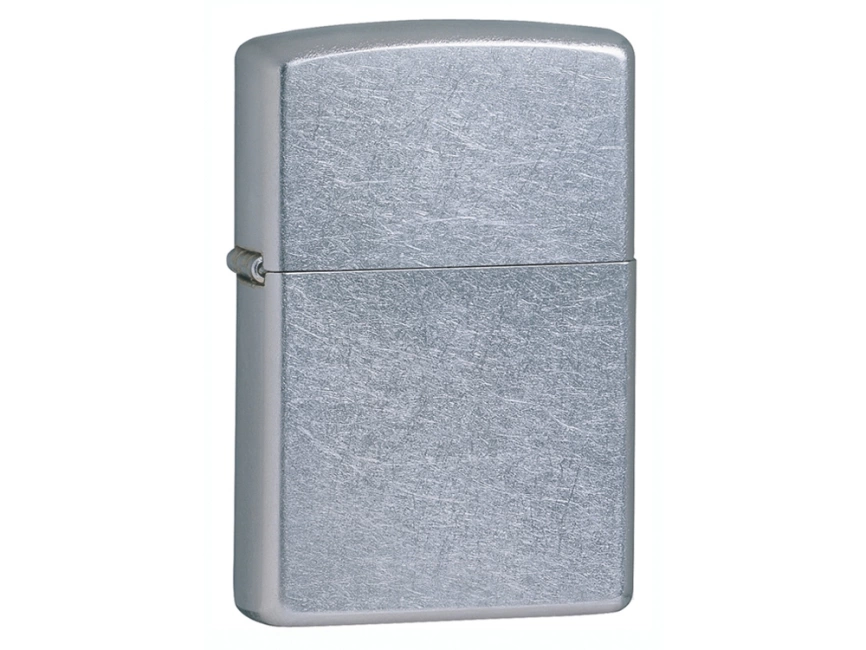 Зажигалка ZIPPO Classic с покрытием Street Chrome™, латунь/сталь, серебристая, матовая, 38x13x57 мм фото 1