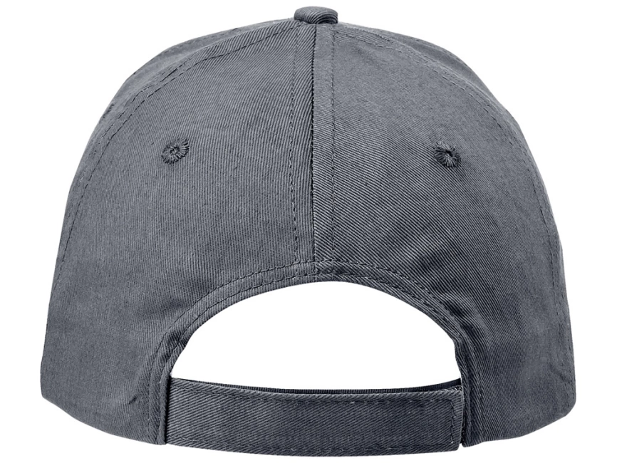 Бейсболка Watson, 6 панелей, серый фото 2