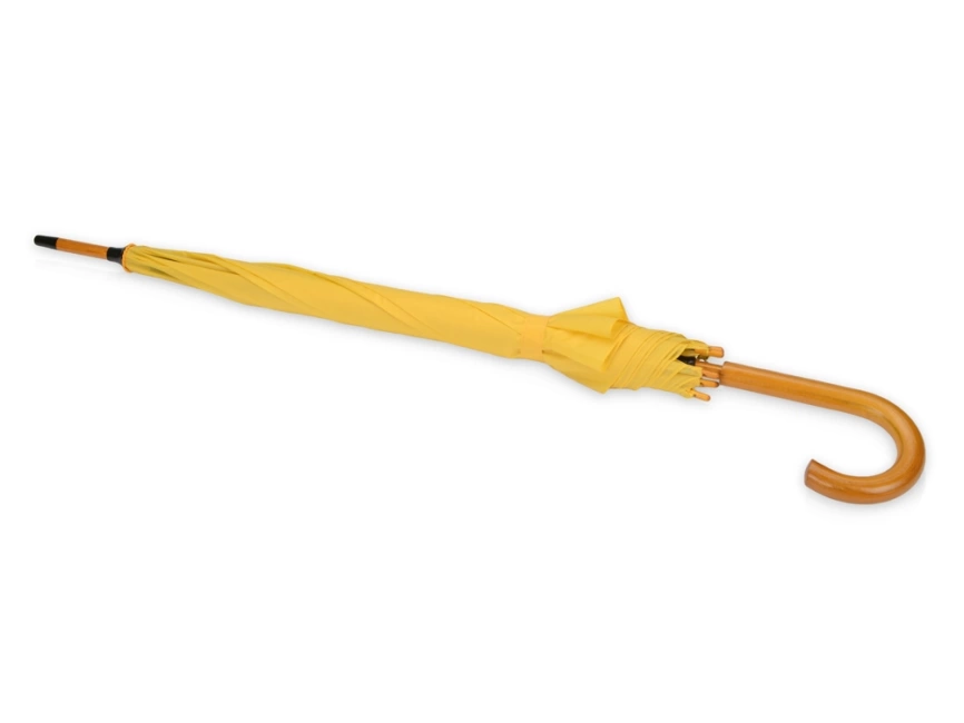 Зонт-трость Радуга, желтый фото 3