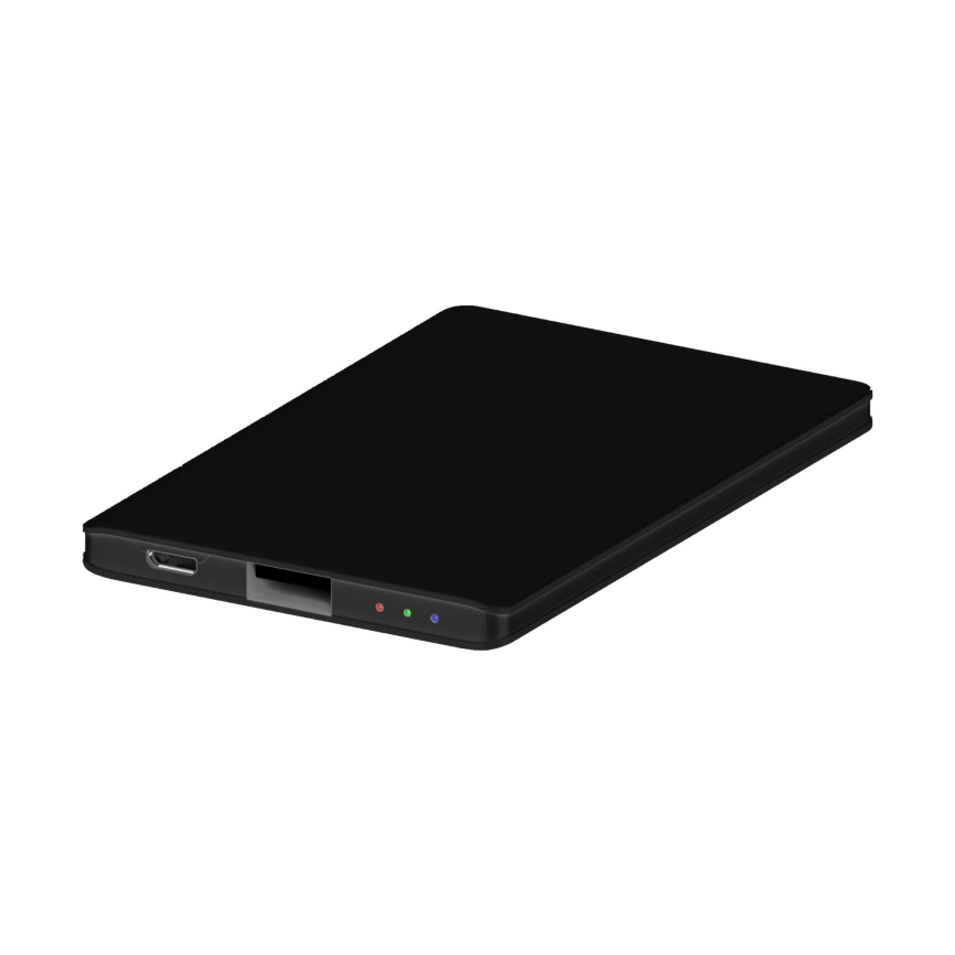 Внешний аккумулятор IRIS, 2500 мА·ч, чёрный фото 1