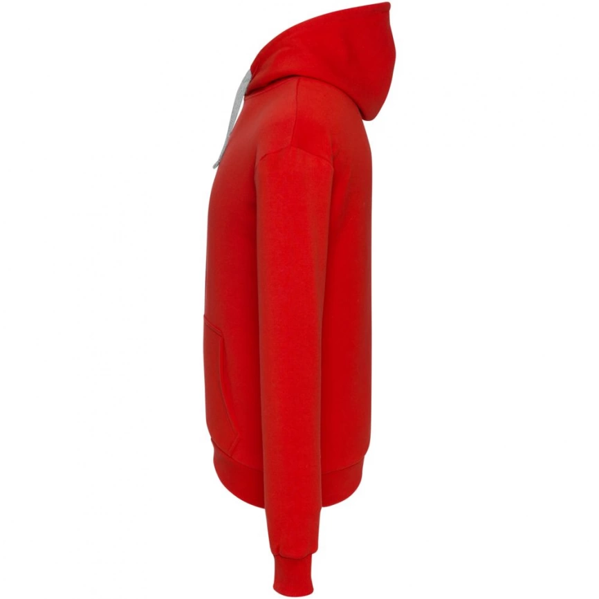 Толстовка с капюшоном Unit Kirenga красная, размер L фото 3