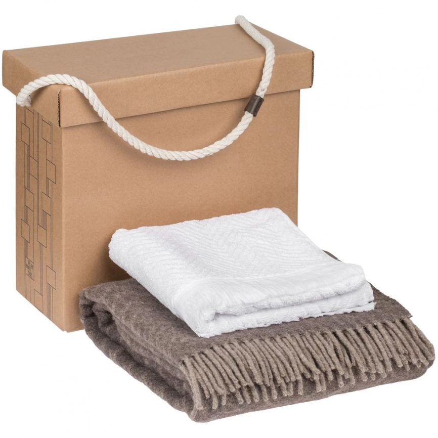 Коробка Very Marque, большая, крафт фото 4