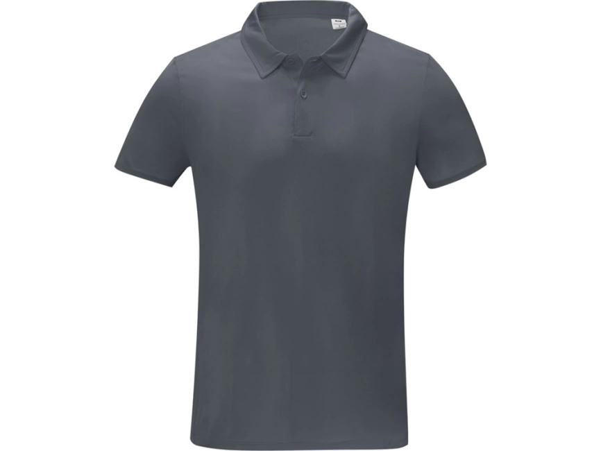 Мужская стильная футболка поло с короткими рукавами Deimos, storm grey фото 2