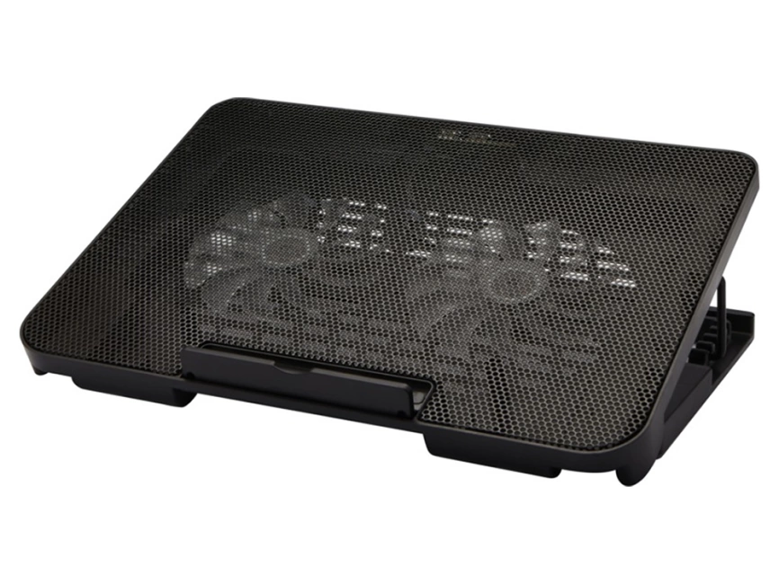 Охлаждающая подставка для игрового ноутбука Gleam, черный фото 1