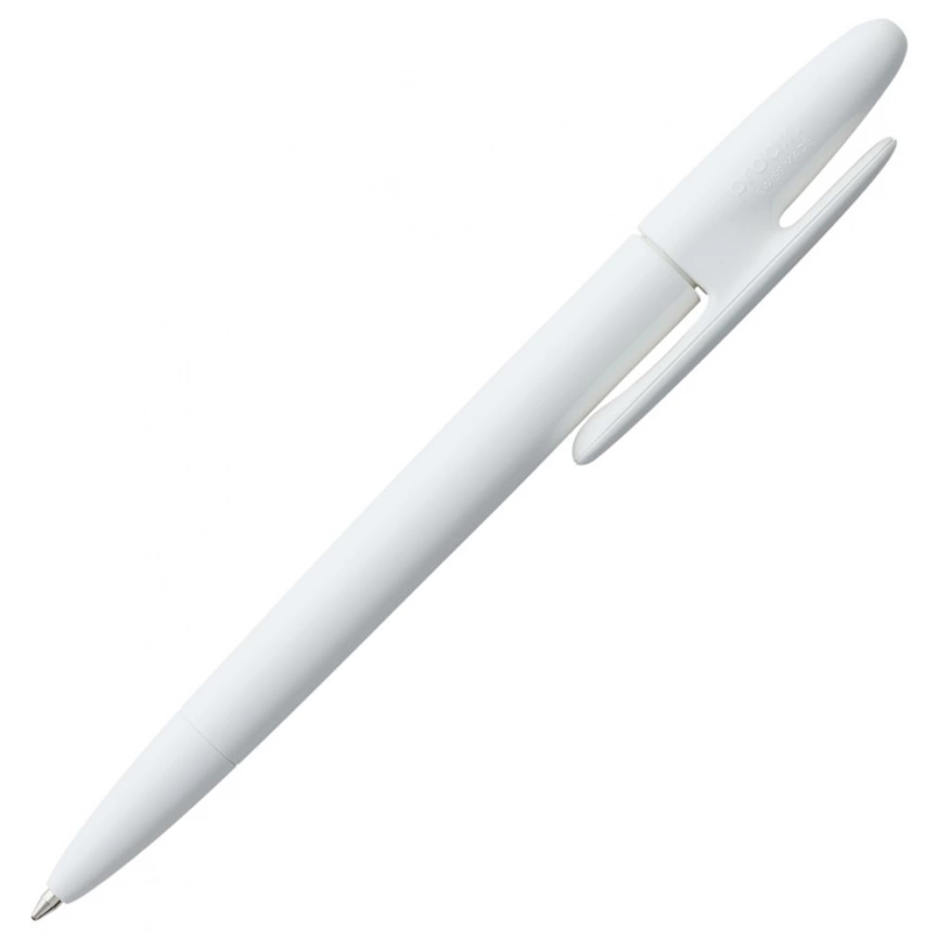 Ручка шариковая Prodir DS5 TPP, белая фото 2