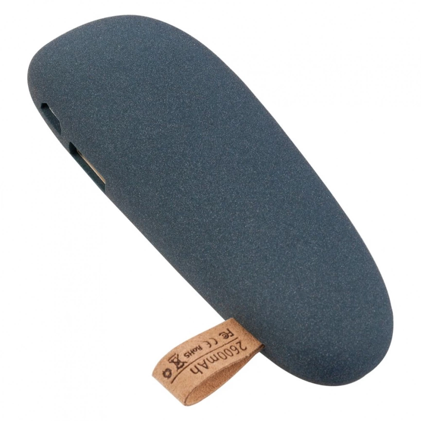 Внешний аккумулятор Pebble 2600 мАч, серо-синий фото 10