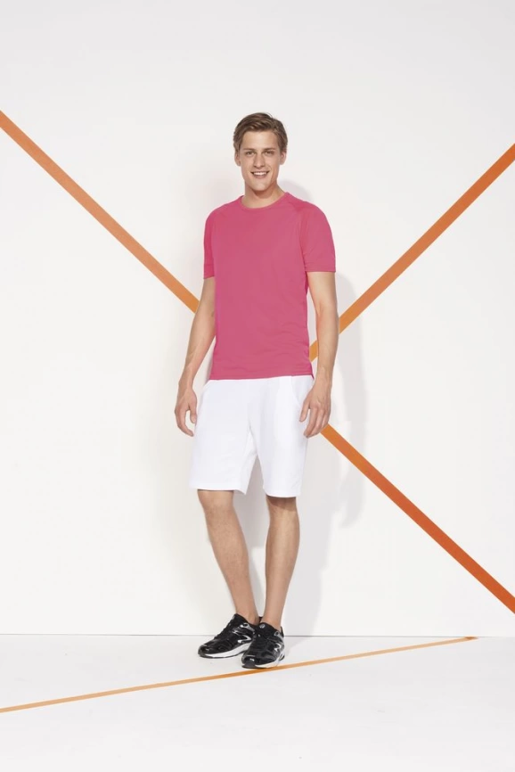 Футболка унисекс Sporty 140 зеленый неон, размер L фото 4