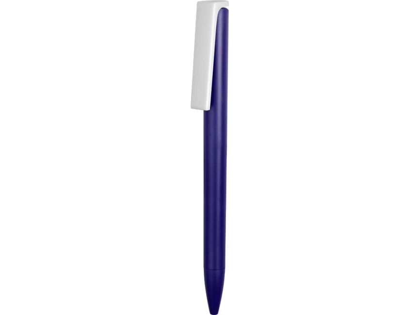 Ручка пластиковая шариковая Fillip, синий/белый фото 2