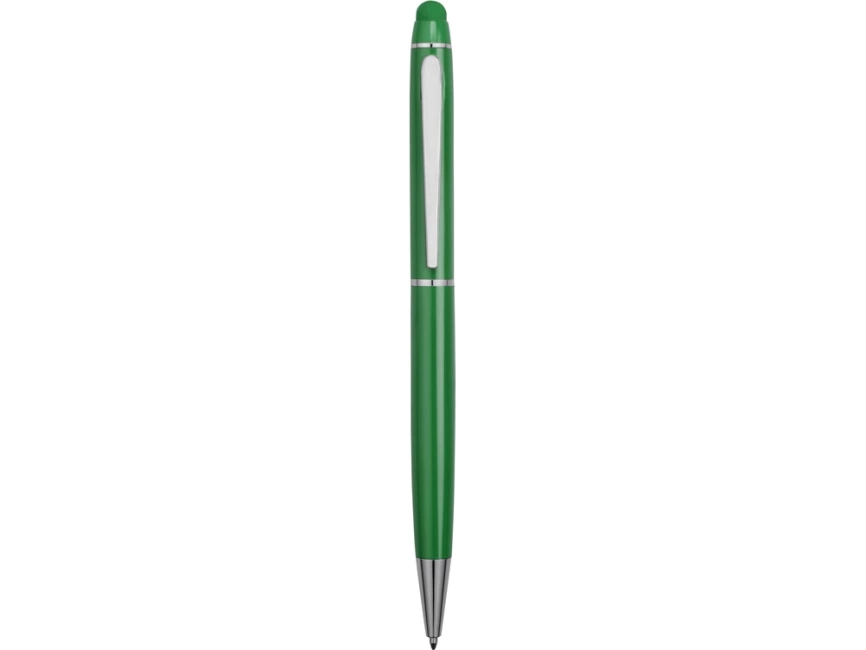 Ручка шариковая Эмма со стилусом, зеленый фото 2