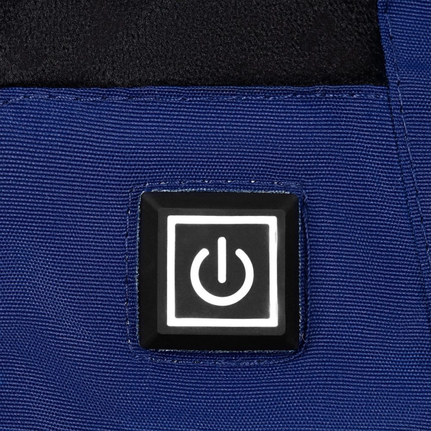 Куртка с подогревом Thermalli Pila, синяя, размер S фото 9