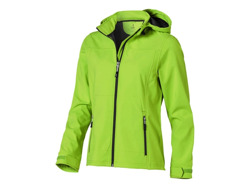 Куртка софтшел Langley женская, зеленое яблоко фото 1