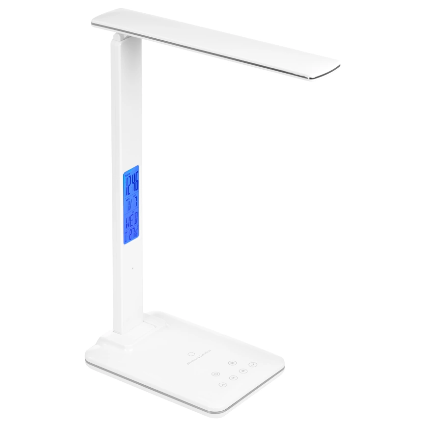 Настольная лампа с беспроводной зарядкой 15W Aura фото 1