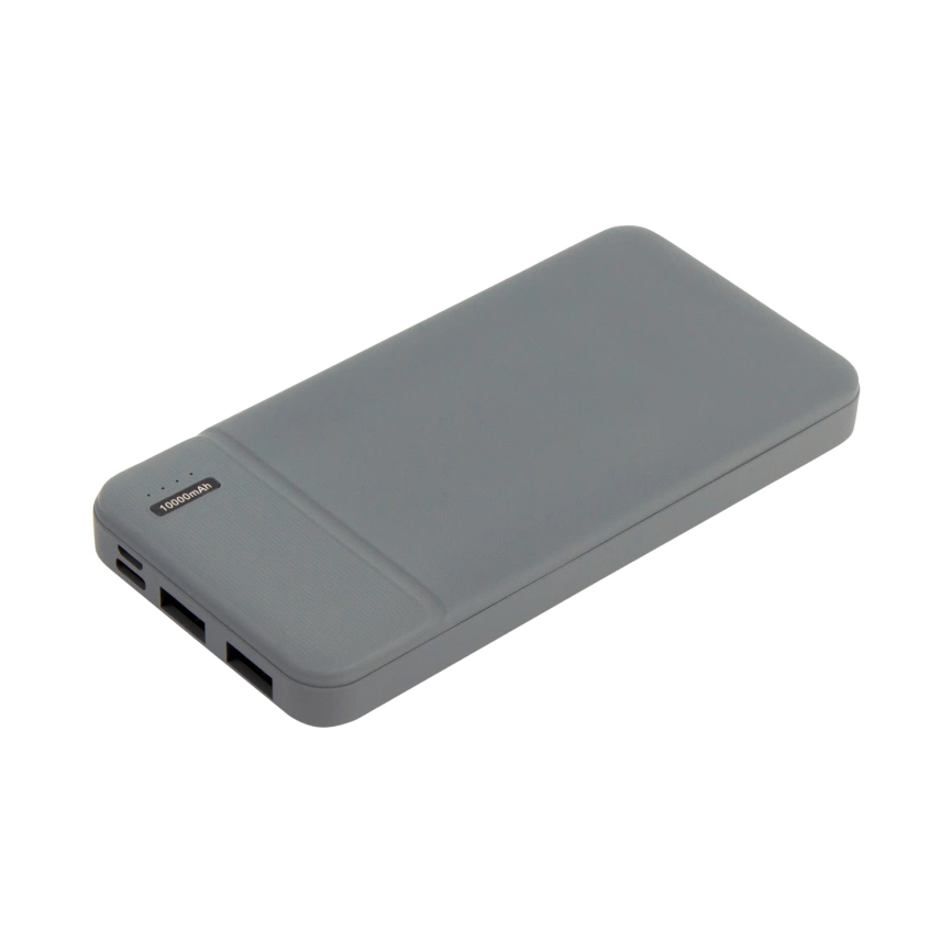 Внешний аккумулятор с подсветкой Skyline Plus 10000 mAh, серый фото 1