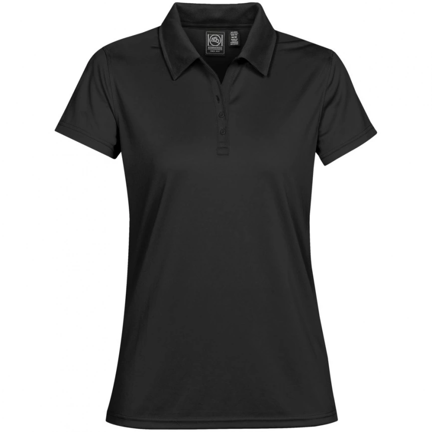 Рубашка поло женская Eclipse H2X-Dry черная, размер 3XL фото 1