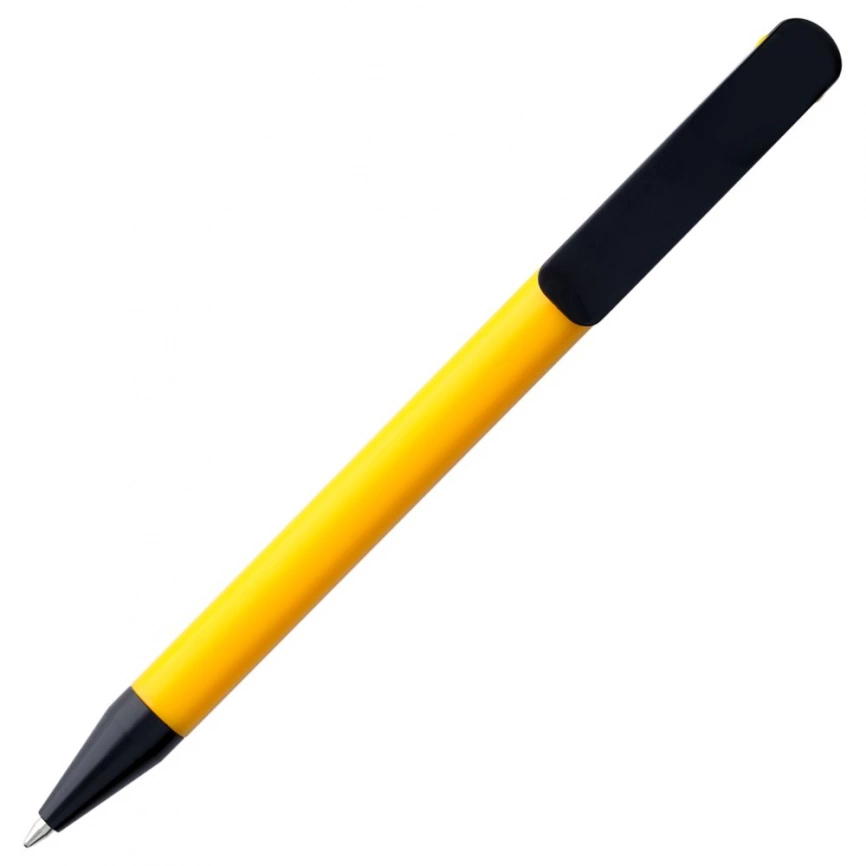 Ручка шариковая Prodir DS3 TPP Special, желтая с черным фото 1