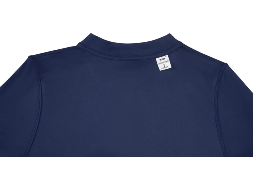 Женская стильная футболка поло с короткими рукавами Deimos, темно-синий фото 4