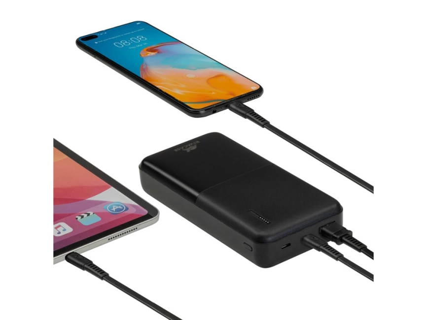 RIVACASE VA2571 (20000 мАч) QC/PD внешний аккумулятор, черный 12/24 фото 14