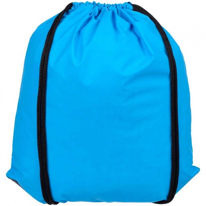Рюкзак-мешок Manifest Color из светоотражающей ткани, синий фото 3