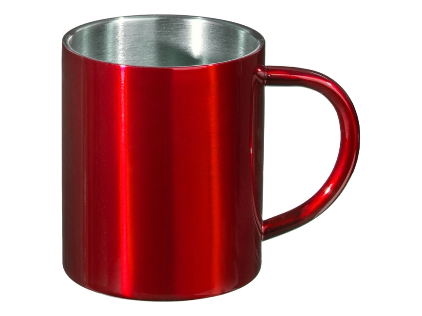 Стальная кружка с двойными стенками Altai, красный фото 2