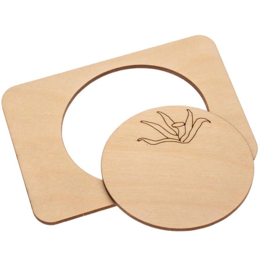 Карточки-раскраски Wood Games, овощи фото 5