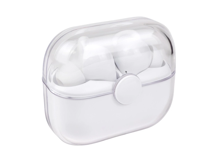 Наушники беспроводные TWS Clarity с шумоподавлением ENC, белый фото 3