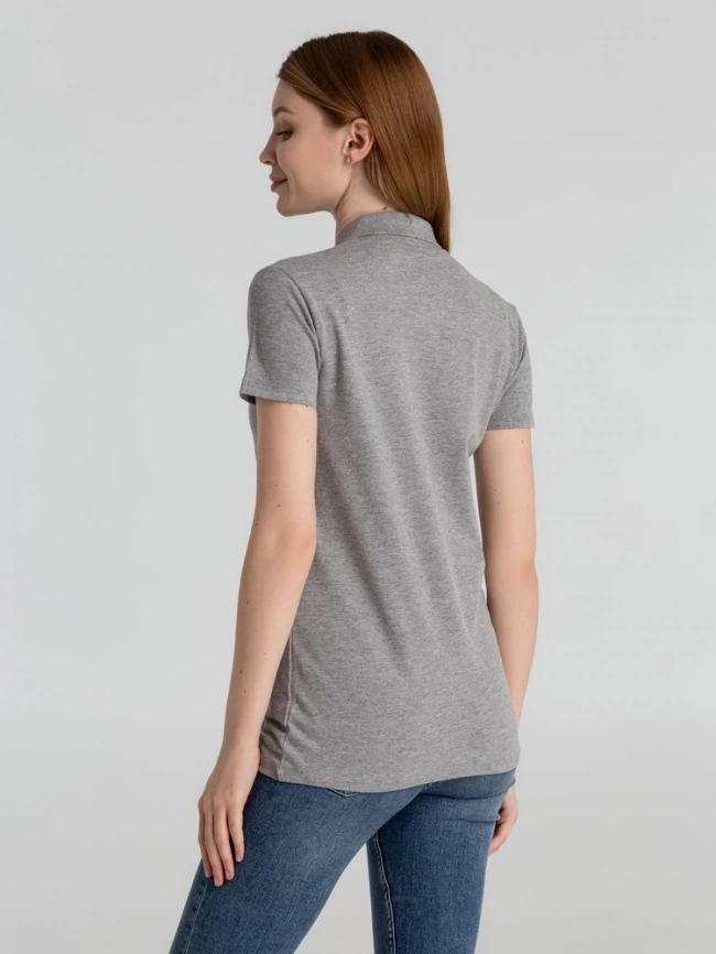 Рубашка поло женская Phoenix Women серый меланж, размер XL фото 10