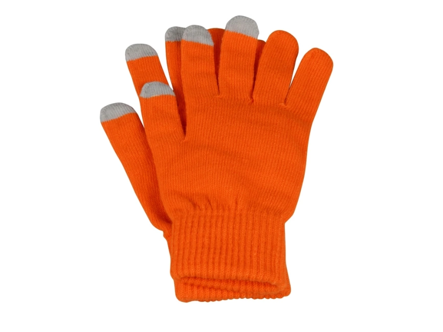 Перчатки для сенсорного экрана Сет, S/M, оранжевый фото 1
