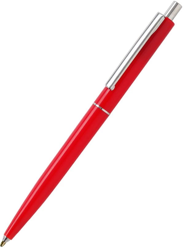Ручка шариковая Dot, красная фото 1